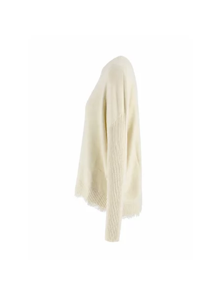 Sweter Ermanno Scervino beżowy