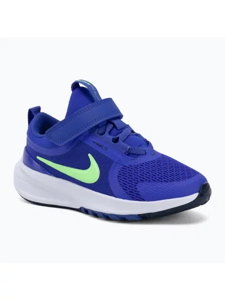 Încălțăminte pentru copii Nike Star Runner 5 racer blue/midnight navy/illusion green albastru