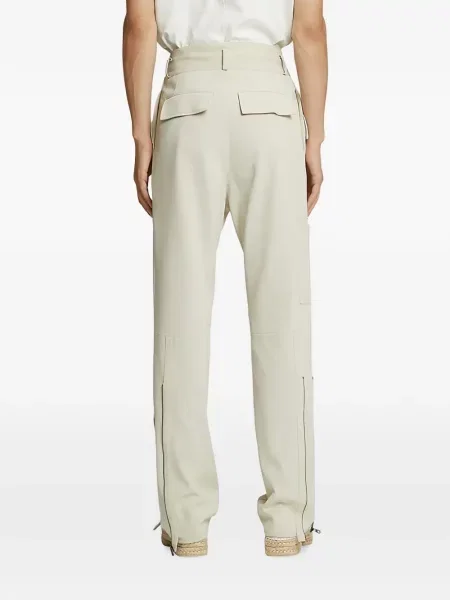 Pantaloni cargo Ferragamo alb