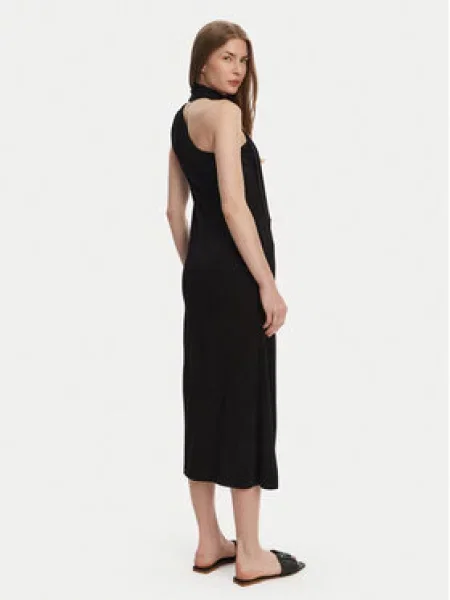 Koktejlové šaty Max Mara Leisure černé