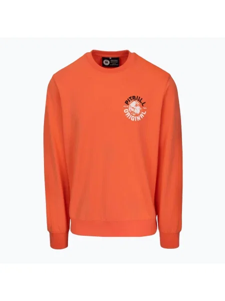 Мъжки суитшърт Pitbull Dog Sd Crewneck Bright Salmon оранжево