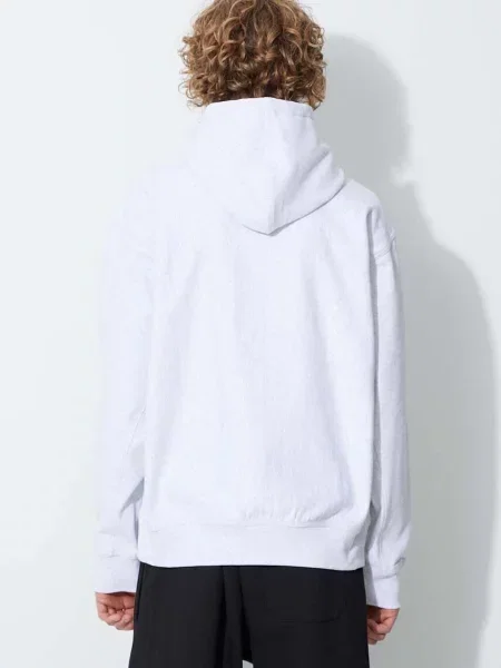 Μπλούζα Carhartt WIP με κουκούλα γκρι