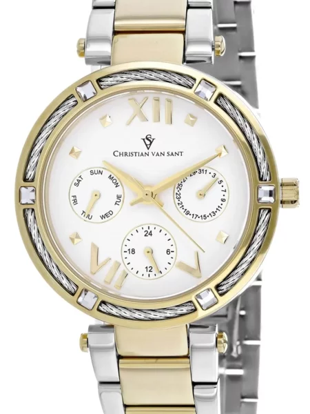 Ceas Christian Van Sant alb