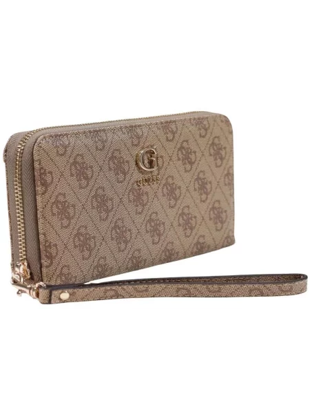 Kézitáska Guess autogrammal fehér