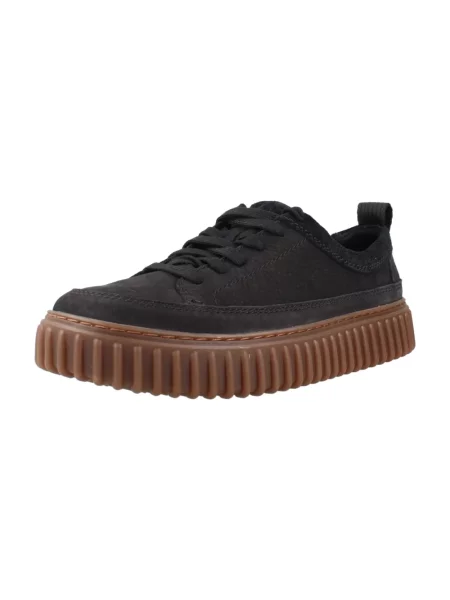 Półbuty Clarks skórzane czarne