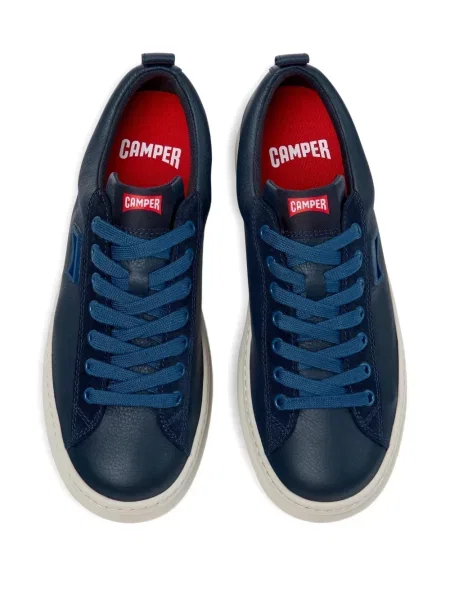 Sneakerși Camper din piele albastru