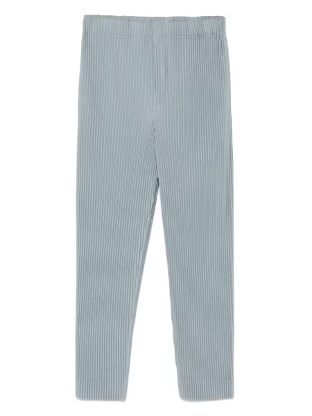 Plisuoti kelnės Homme Plissé Issey Miyake mėlyna