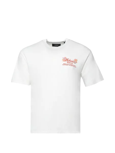 Tricou Nahmias cu imagine alb