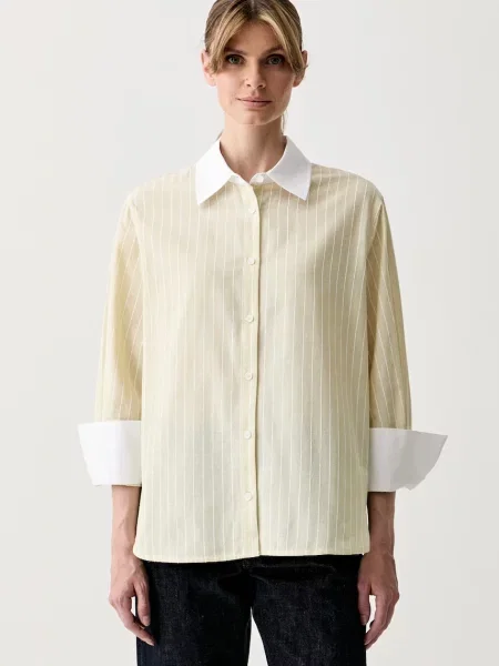 Barbour cămașă pentru femei cu Avon galben