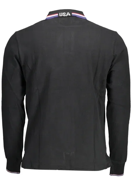 Polo U.s. Polo Assn. cu mâneci lungi negru