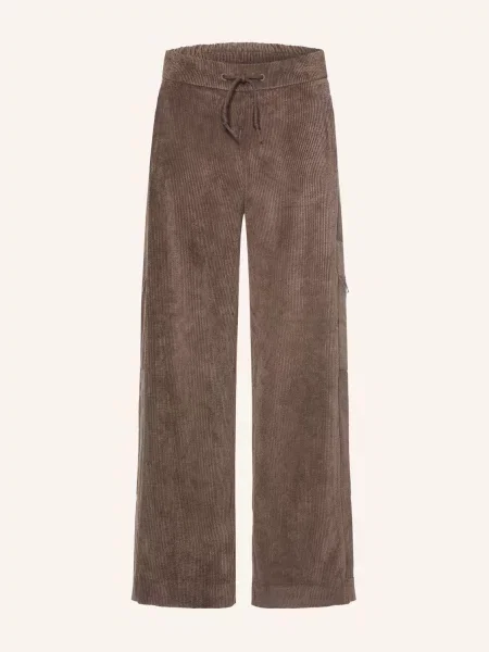 Jeanne Baret Kordové Kalhoty Faroe hnědá