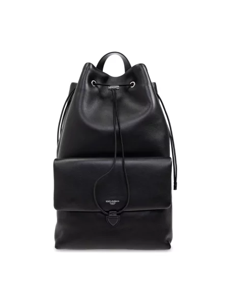 Torba Dolce And Gabbana skórzana czarna