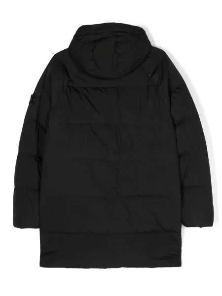 Dětské kabát Stone Island černý