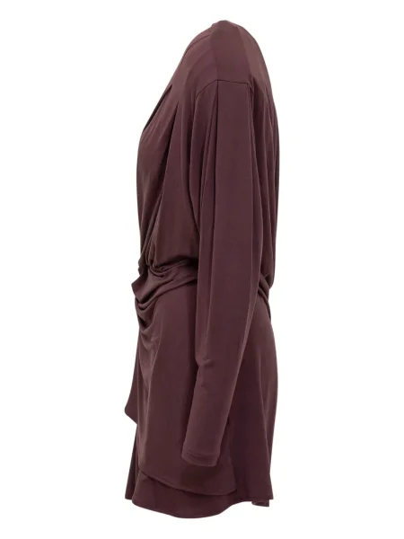 Rochie Iro drapată de costum violet