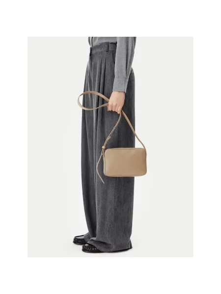 Rankinė Calvin Klein Embossed Logo Camera Bag Ruda smėlinė