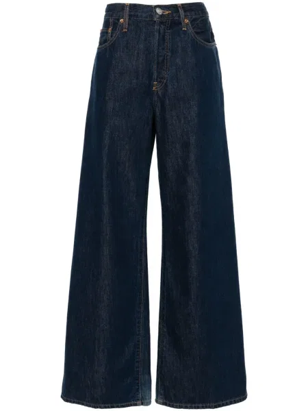 Pantaloni Re/done albastru