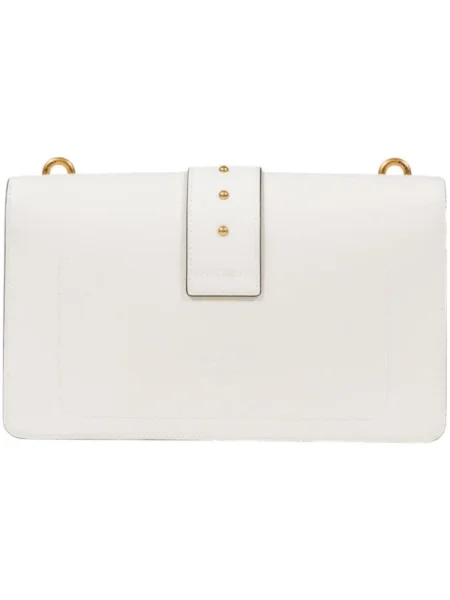 Pinko crossbody kabelka dámska kožená béžová