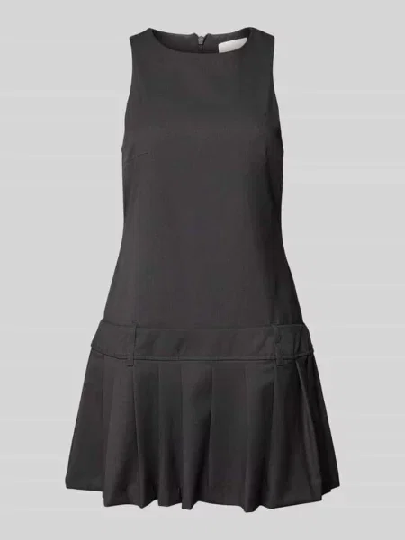 Sukienka mini z zakładkami model ‘Nele’ Leger