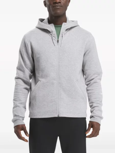 Hanorac cu glugă Reebok gri