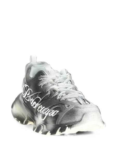Бягане обувки за бягане Balenciaga Track с автограф черно