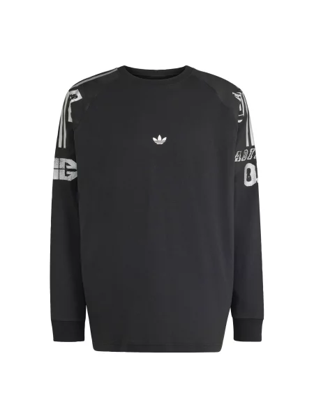 Μακρυμάνικη μπλούζα Adidas Originals μαύρο