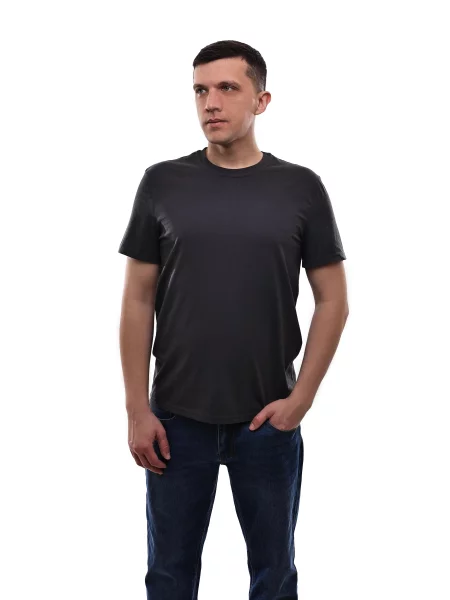 Футболка STREAM темно-сірий віскоза/поліестер сіра