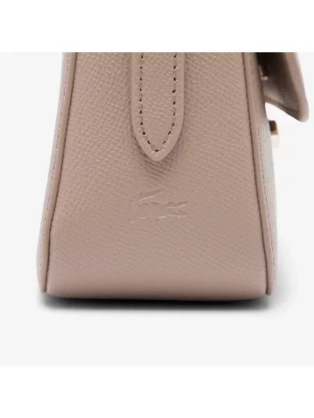 Сумка через плечо Lacoste бежевая