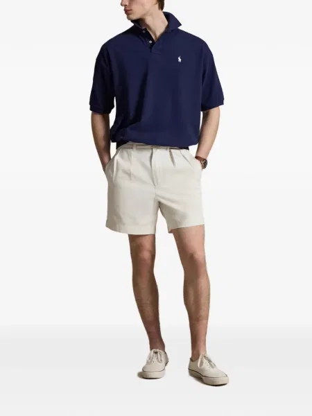 Mrežaste čarape Polo Ralph Lauren s herringbone uzorkom s vezom plava