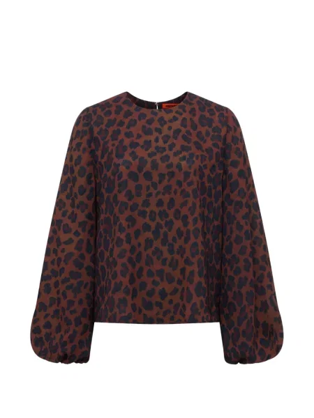 Top Simon Miller cu imagine cu model leopard maro