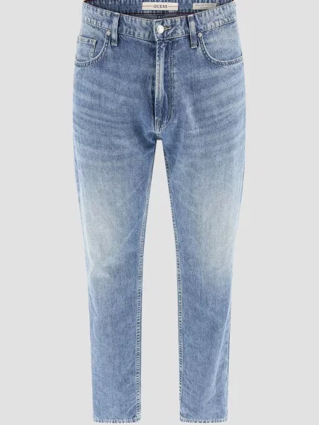 Прямі джинси GUESS блакитний