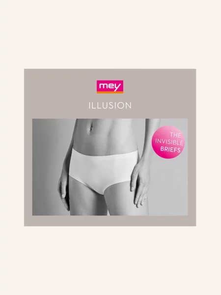 Mey Bokserki Z Serii Illusion weiss białe