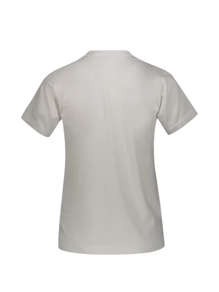 Tricou Comme Des Garcons Play cu motiv cu inimi alb