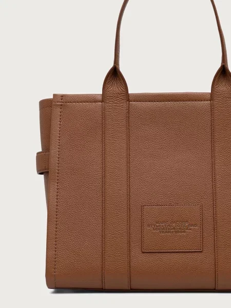 Bőr shopper táska Marc Jacobs barna