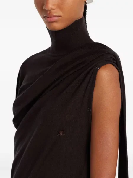 Rochie Courreges de costum maro