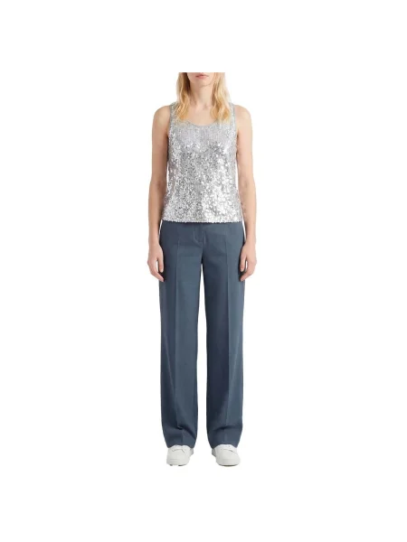 Pantaloni Emme Marella albastru