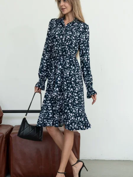 Платье миди Rimari синее