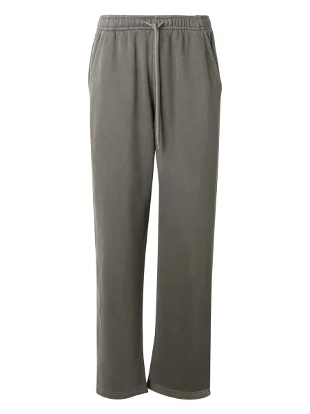 Abercrombie & Fitch Kalhoty ESSENTIAL kouřově šedá