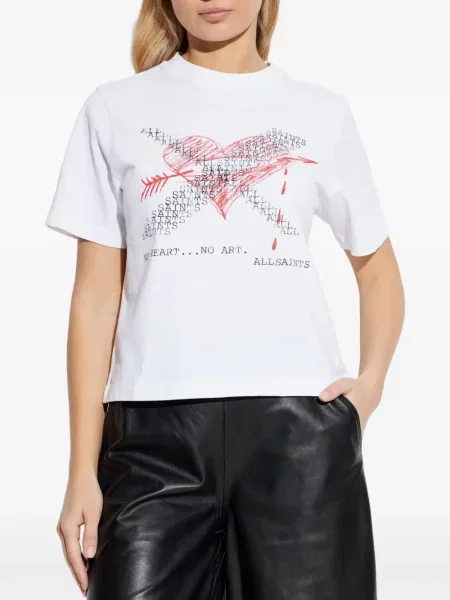 Tricou Allsaints alb