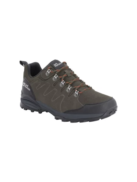 Polobotky Jack Wolfskin hnědé
