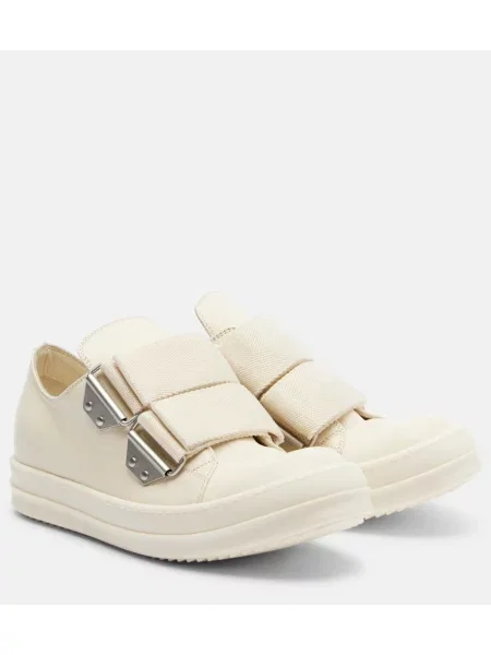 Sneakerși Rick Owens din piele alb