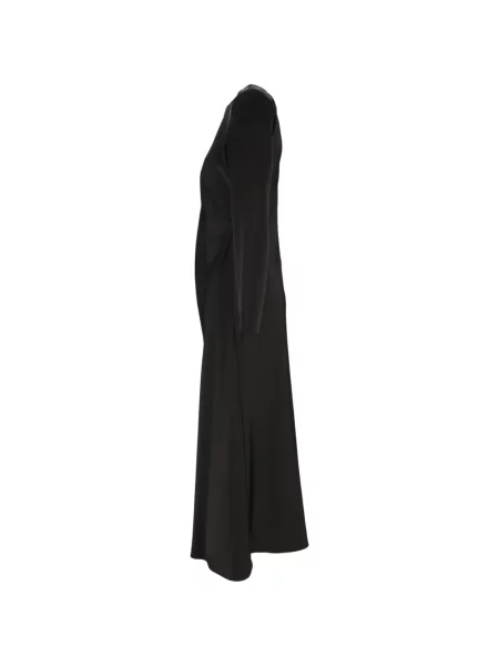 Lung rochie maxi Emporio Armani negru
