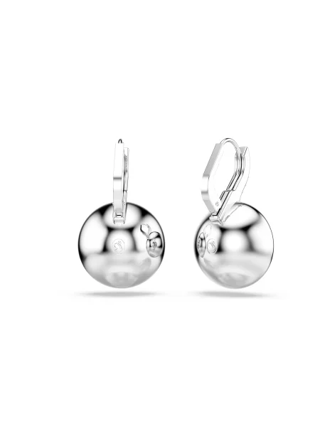 Swarovski Cercei / transparent argintiu