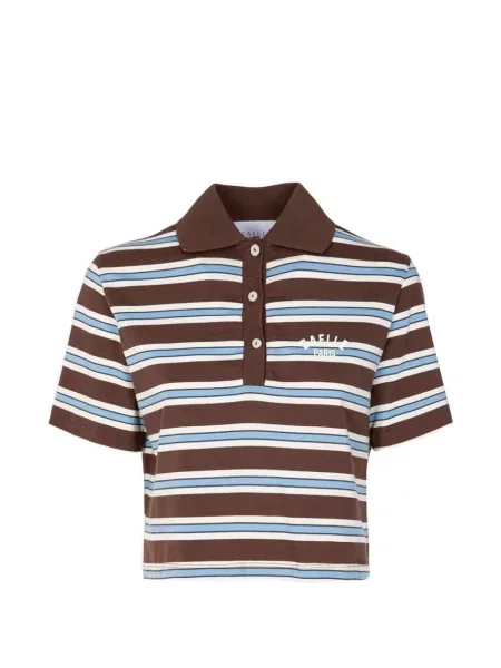 Decupat tricou polo Gaëlle Paris maro