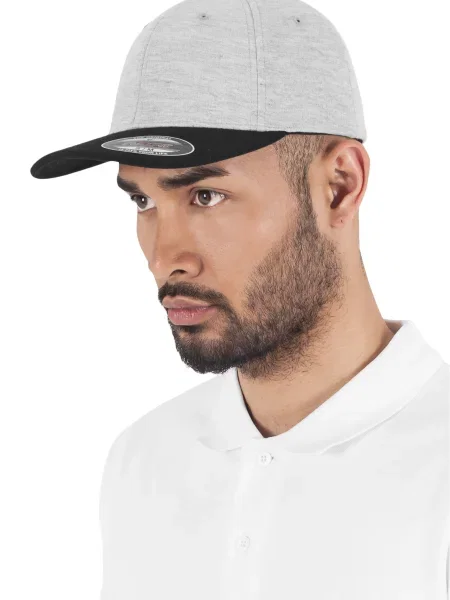 Jersey kapa Flexfit siva