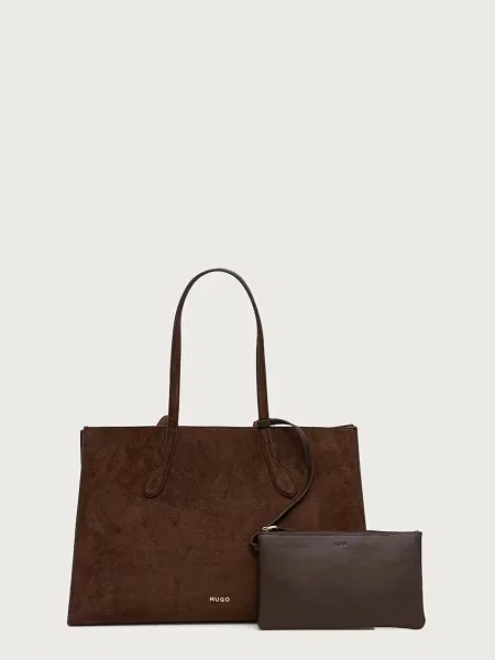 HUGO geantă shopper pentru femei Cymbeline S_Tote maro