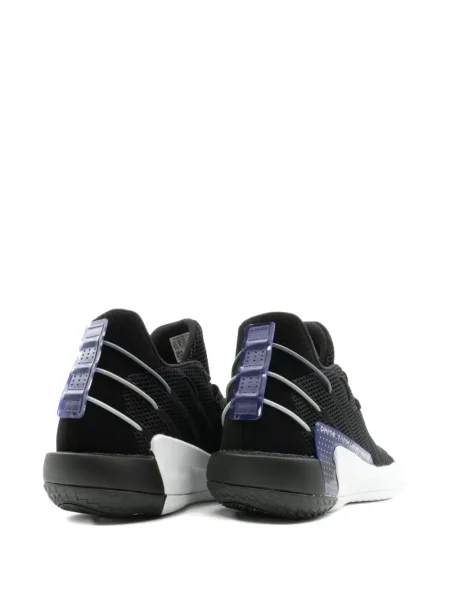 Sneakerși Adidas Solar cu șireturi cu dungi din dantelă negru