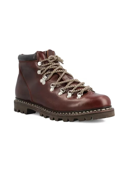 Botki Paraboot skórzane brązowe