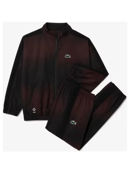 Dres chłopięce Lacoste Sport x Daniil Medvedev ciemny 6 czerwony