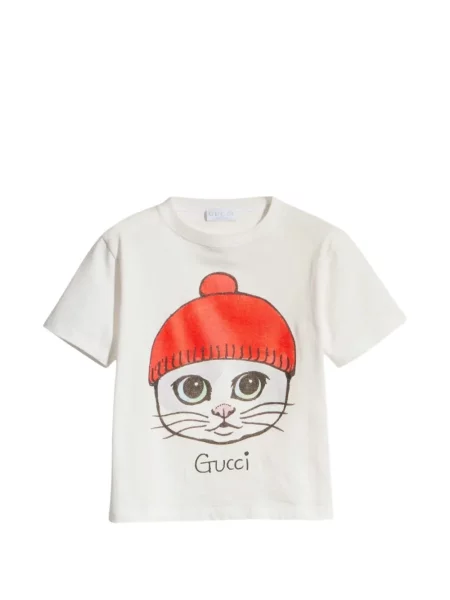 Koszulka dziecięca Gucci biała