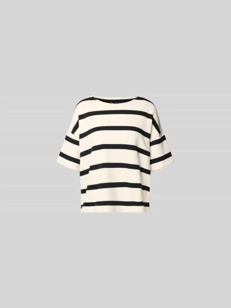 T-shirt o kroju relaxed fit z rękawem o dł. Juvia